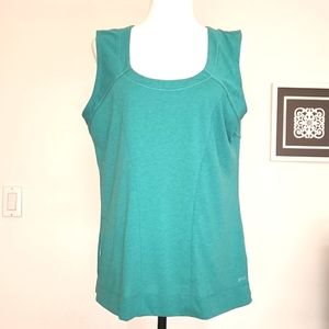 Mountain Equipment Green Sleeveless Top
